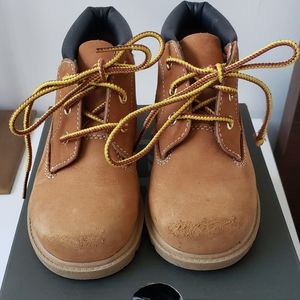 7T Toddler Timberland Classic Chukka Wheat Nubuck.